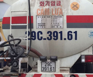 Gần 9.000 lít nhiên liệu lậu có thể được chế làm xăng giả