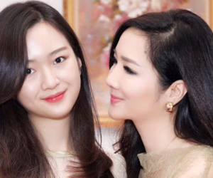 Giáng My công khai bố của con gái là đại gia bất động sản