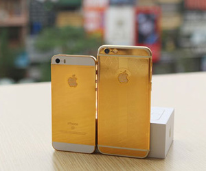 Mạ vàng iPhone SE giá nghìn USD tại Việt Nam