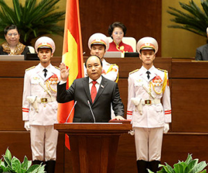 Ông Nguyễn Xuân Phúc nhậm chức Thủ tướng