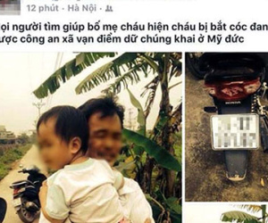 Có hay không việc bé gái bị 2 người lạ mặt bắt cóc, giấu vào trong áo ở Hà Nội?