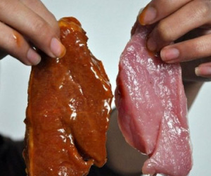 Sốc: Giò bò, xúc xích bò ở Hà Nội… toàn bằng thịt lợn