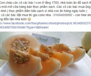 Chợ đặc sản quê nơi chung cư cao cấp