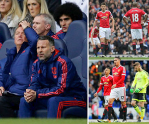 3 chiến thuật “dị” của Van Gaal khi M.U thua thảm Tottenham?
