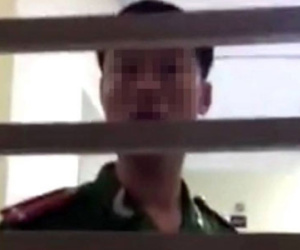 Công an nhổ nước bọt vào mặt: "Em nên xóa clip… không sẽ bị trả thù"