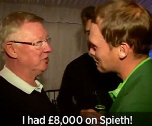 Alex Ferguson thua 11.000 đô tiền cược ở giải quần vợt