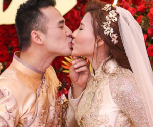 Lương Thế Thành - Thúy Diễm hôn nhau ngọt ngào