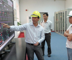 Động đất 3 độ Richter, mặt hồ thủy điện Sông Tranh 2 dậy sóng