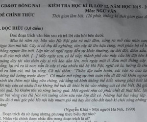 Kiểm điểm cán bộ ra đề thi chuyển Bình Thuận, Ninh Thuận xuống ĐBSCL