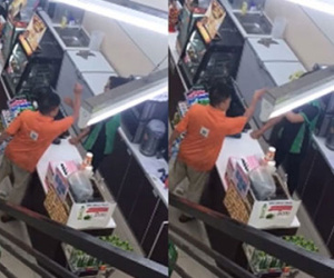 Clip: Người đàn ông quát tháo, mắng chửi và tát nhân viên cửa hàng vì... đợi lâu