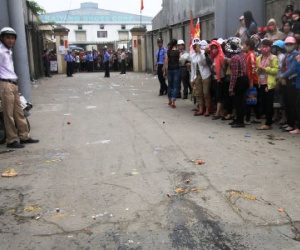 Hơn 2.000 công nhân công ty của Đài Loan đình công