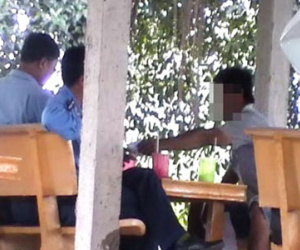 Thanh tra giao thông nhận tiền nhà xe?