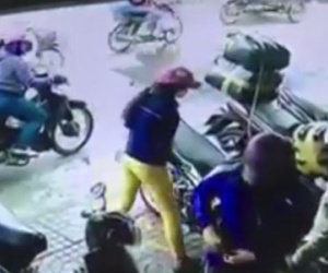 Clip: Băng đảng 4 người đàn bà "dàn trận" ăn trộm đồ