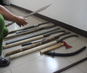 Công an phá trận "huyết chiến" giang hồ gần đồi thông hai mộ