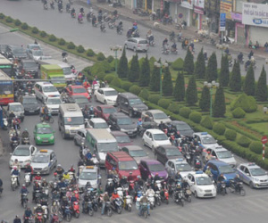 Hà Nội ngạt thở vì ô nhiễm không khí