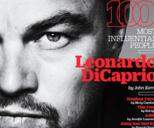 Leonardo DiCaprio được Time bình chọn là 1 trong những người có ảnh hưởng nhất hành tinh