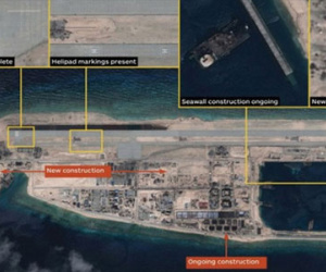 Philippines lên án Trung Quốc đáp máy bay quân sự tại Đá Chữ Thập