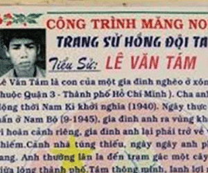 Công an vào cuộc vụ dùng ảnh tử tù để tuyên truyền về Anh hùng Lê Văn Tám
