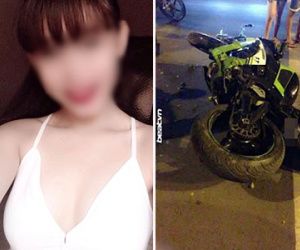 Bạn bè tiếc thương cô gái xinh đẹp tử nạn khi ngồi sau xe PKL ZX-10R