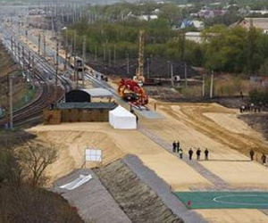 Nga bẻ cong đường sắt chiến lược tránh lãnh thổ Ukraine