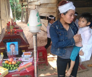 Gia đình người ôm mìn tự sát thuộc hộ nghèo