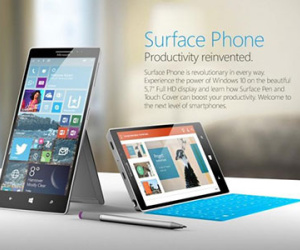 Surface Phone có thể dùng chip Snapdragon 830, RAM 8 GB