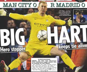 Báo chí Anh nức nở khen “siêu anh hùng” Joe Hart