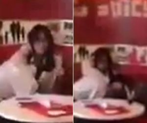 Clip: Cặp đôi thoải mái "âu yếm" ngay trong cửa hàng bán đồ ăn nhanh ở Hà Nội