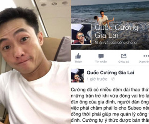Cường đô la nói gì về việc Fanpage giả mạo?