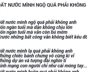 Không kỷ luật cô giáo làm thơ “Đất nước mình ngộ quá phải không anh?”