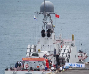 Tàu tên lửa có tính năng tàng hình đầu tiên của Việt Nam tham gia diễn tập quốc tế