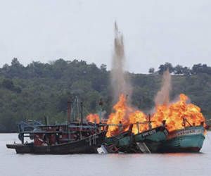 Palau sẽ đốt hai tàu cá Việt Nam