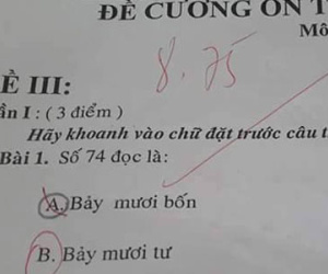 Cô giáo tiểu học: Nên chọn "bảy mươi tư" thay vì "bảy mươi bốn"