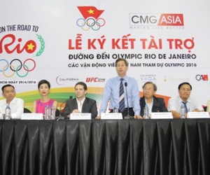 Hỗ trợ 1 tỷ đồng cho VĐV Việt Nam dự Olympic