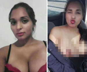Nữ cảnh sát khoe ngực trần muốn đầu quân cho Playboy