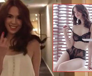 Ngọc Trinh gợi cảm hết cỡ khi xuất hiện trên kênh Thời trang Quốc tế
