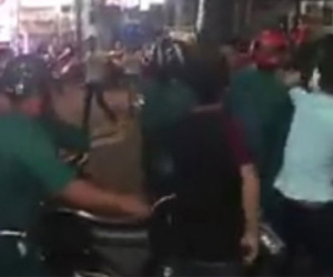 Clip đánh người vi phạm giao thông: Tạm đình chỉ 6 dân quân