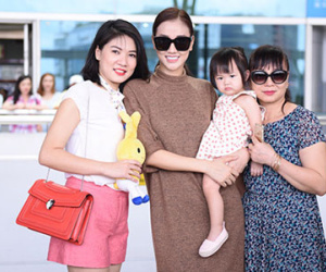 Maya chia tay con gái, một mình sang Mỹ sau 5 tháng về nước