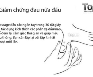 Bấm huyệt ở tay và chân trị 10 vấn đề về sức khỏe thường gặp
