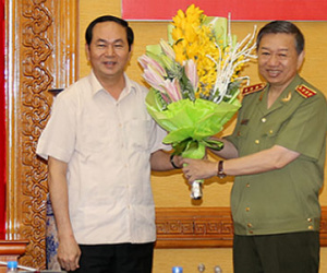 Thượng tướng Tô Lâm làm Bí thư Đảng ủy Công an Trung ương