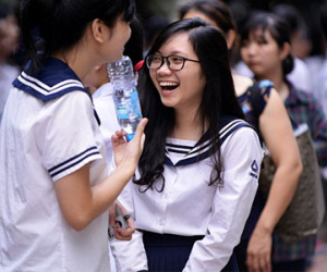 Thí sinh tự tin làm bài thi Đánh giá năng lực