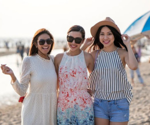 Thúy Vân đi du lịch cùng hoa hậu Singapore và Thái Lan