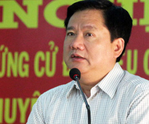 Ông Đinh La Thăng: "Sẽ cố gắng gặp cử tri mỗi tháng một ngày"