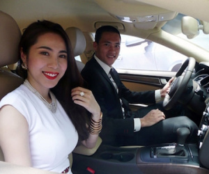 Tậu Audi A8, vợ chồng Công Vinh thanh lý Audi A5