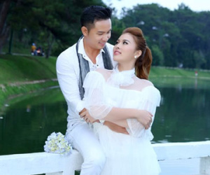 Ảnh cưới ngọt ngào của Thiên Bảo và hôn thê kém 16 tuổi