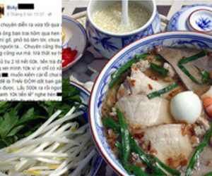 Bạn trai xin 10 ngàn trả tiền hủ tiếu, cô gái xấu hổ quyết định chia tay gây tranh cãi