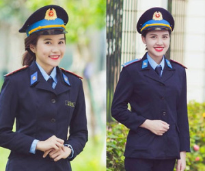 10 nữ sinh nổi bật nhất Học viện Cảnh sát Nhân dân