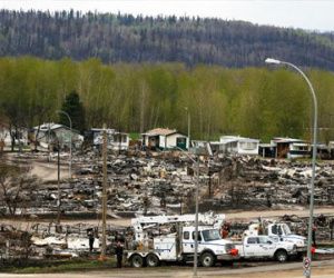 Hậu quả khủng khiếp của vụ cháy rừng ở Canada