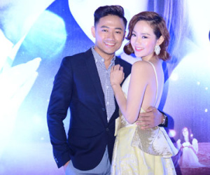 Minh Hằng hở trọn lưng trần ở Hà Nội