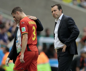 HLV Marc Wilmots: "Bỉ không phải là ứng viên sáng giá”